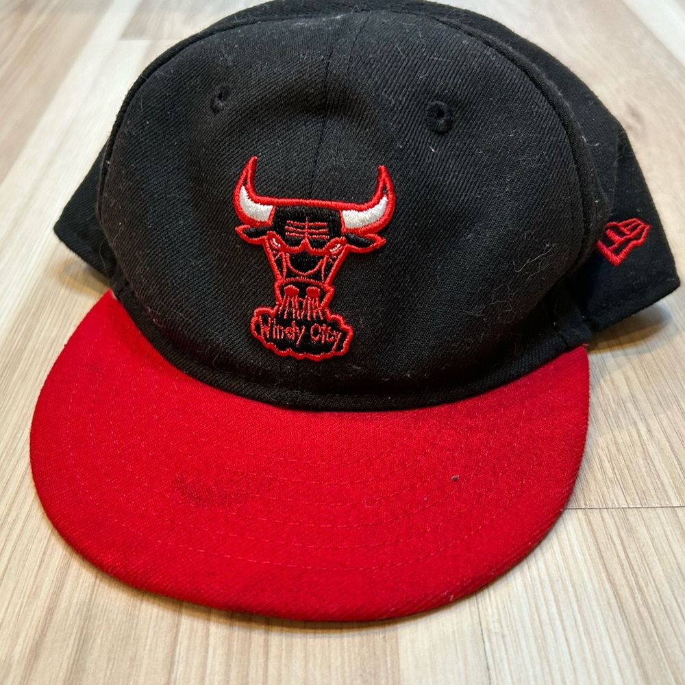 Chicago Bulls New Era 59 Hat cap Hardwood Classics Windy City Infant adjustable